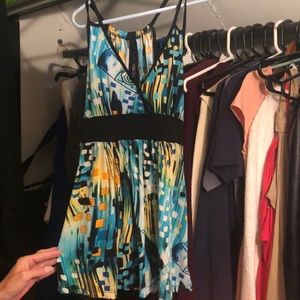 Pattern tank top